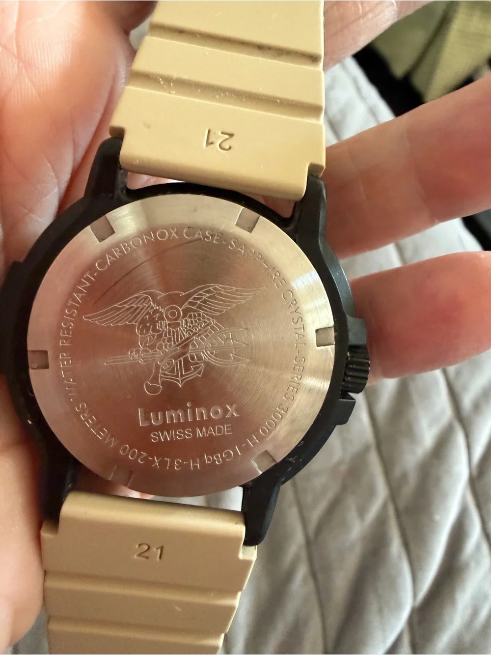 Luminox Navy Seals Heritage watch series 3001 2 bands Luminox compass, box - Picture 3 of 6